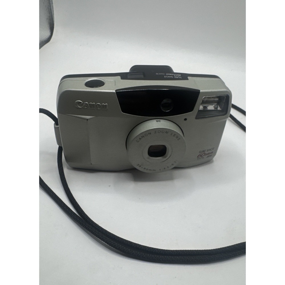 Canon Sure Shot 60 Zoom 38-60mm 4.5-6.7 Point & Shoot 35mm Camera Tested